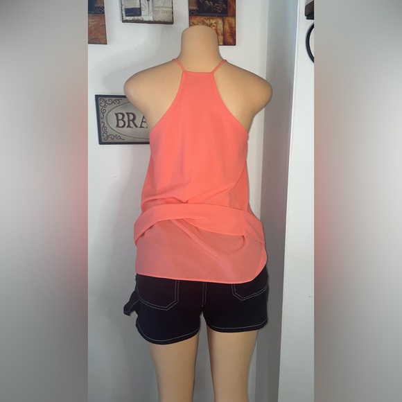 95)PAPER CRANE TANK TOP ORANGE SIZE S EXCELLENT CONDITIONS HOME FREE SMOKE - Picture 6 of 8